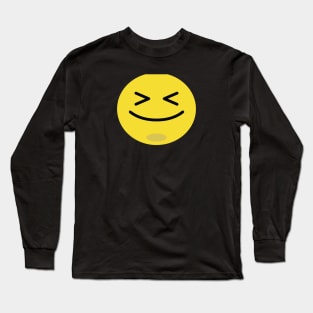 Grinning Squinting Face Long Sleeve T-Shirt